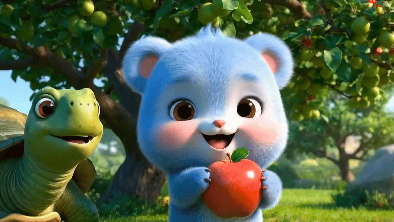 Mibo and Turtle: Tries to Reach The Apple - Episode 1