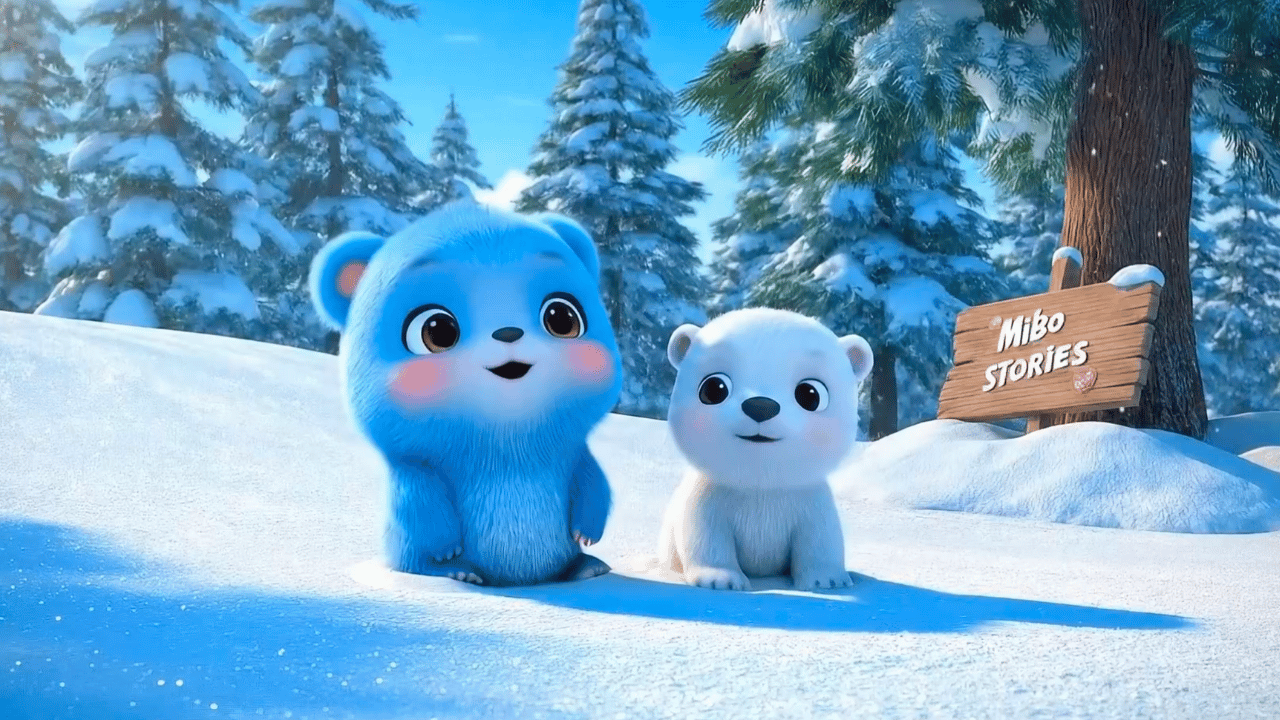 Mibo and Polar Bear: Fun in the Snow - Episode 2